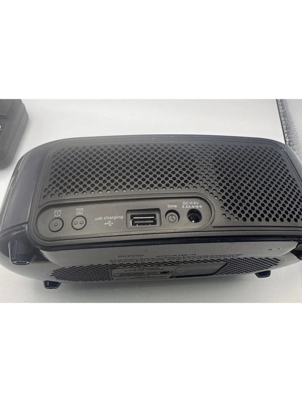 iHome Digital Alarm Clock with Wireless Charging and Bluetooth Speaker